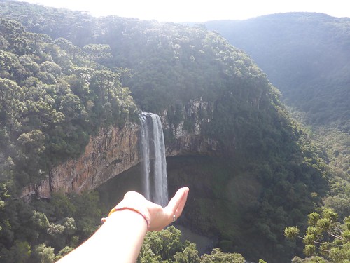 A waterfall in the hand is worth two in the...